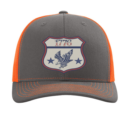 Charcoal/ Neon Orange - FRONT