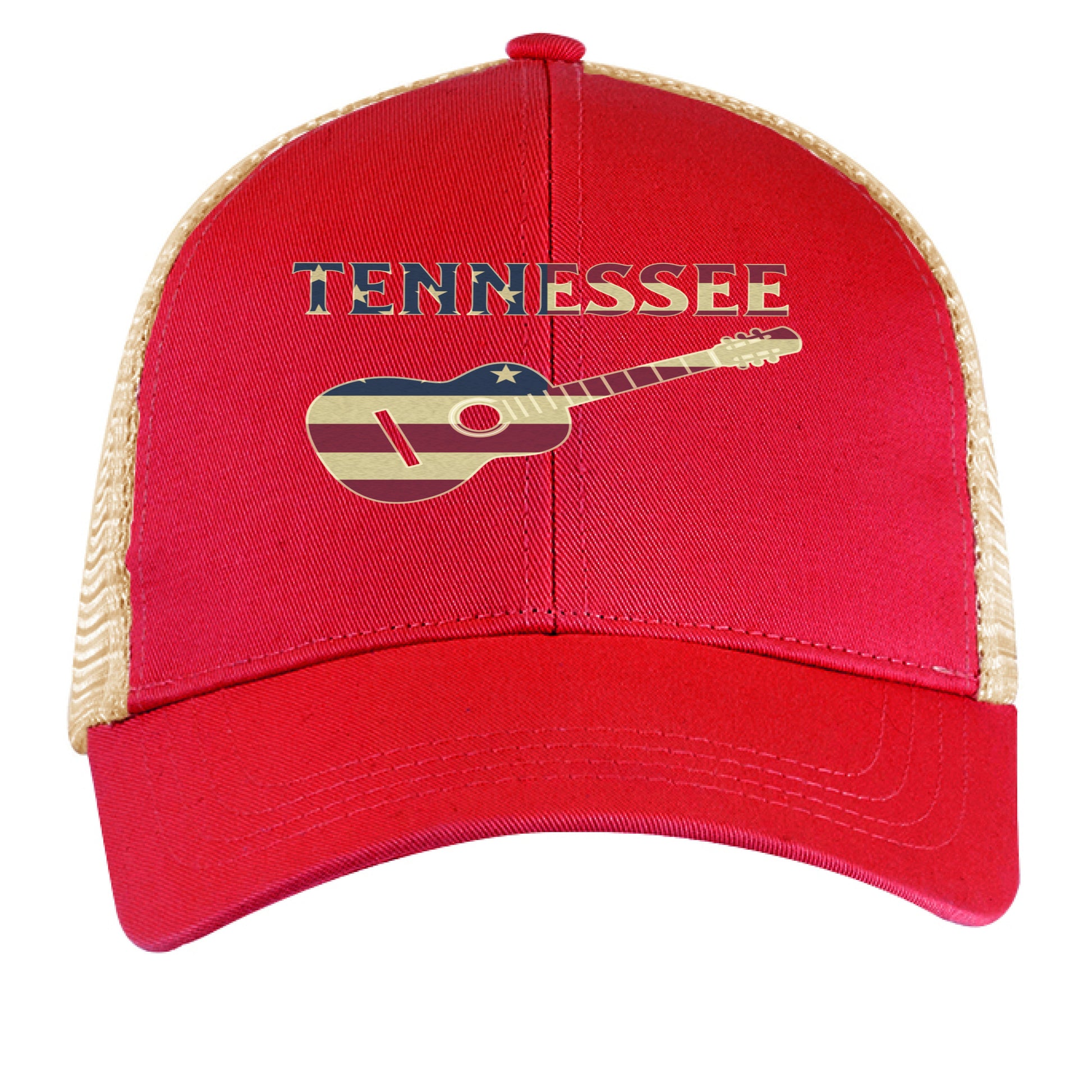 RED / OYSTER - FRONT