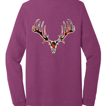 Maroon Triblend - BACK