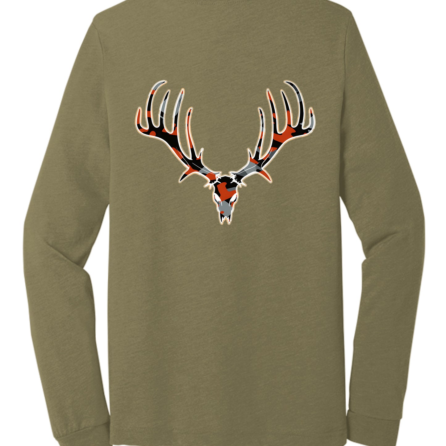 Olive Triblend - BACK