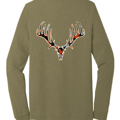 Olive Triblend - BACK