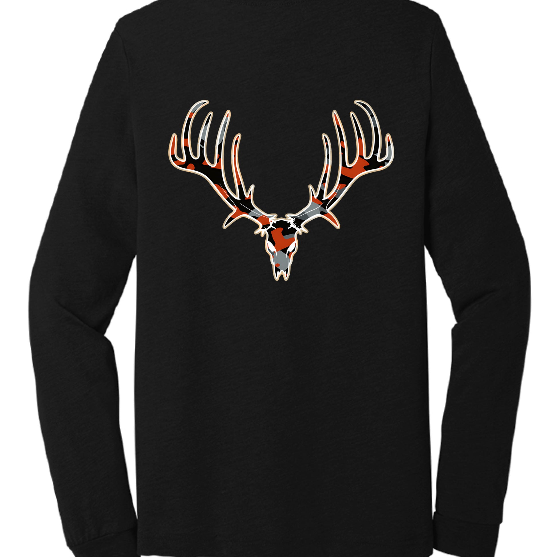 Solid Black Triblend - BACK