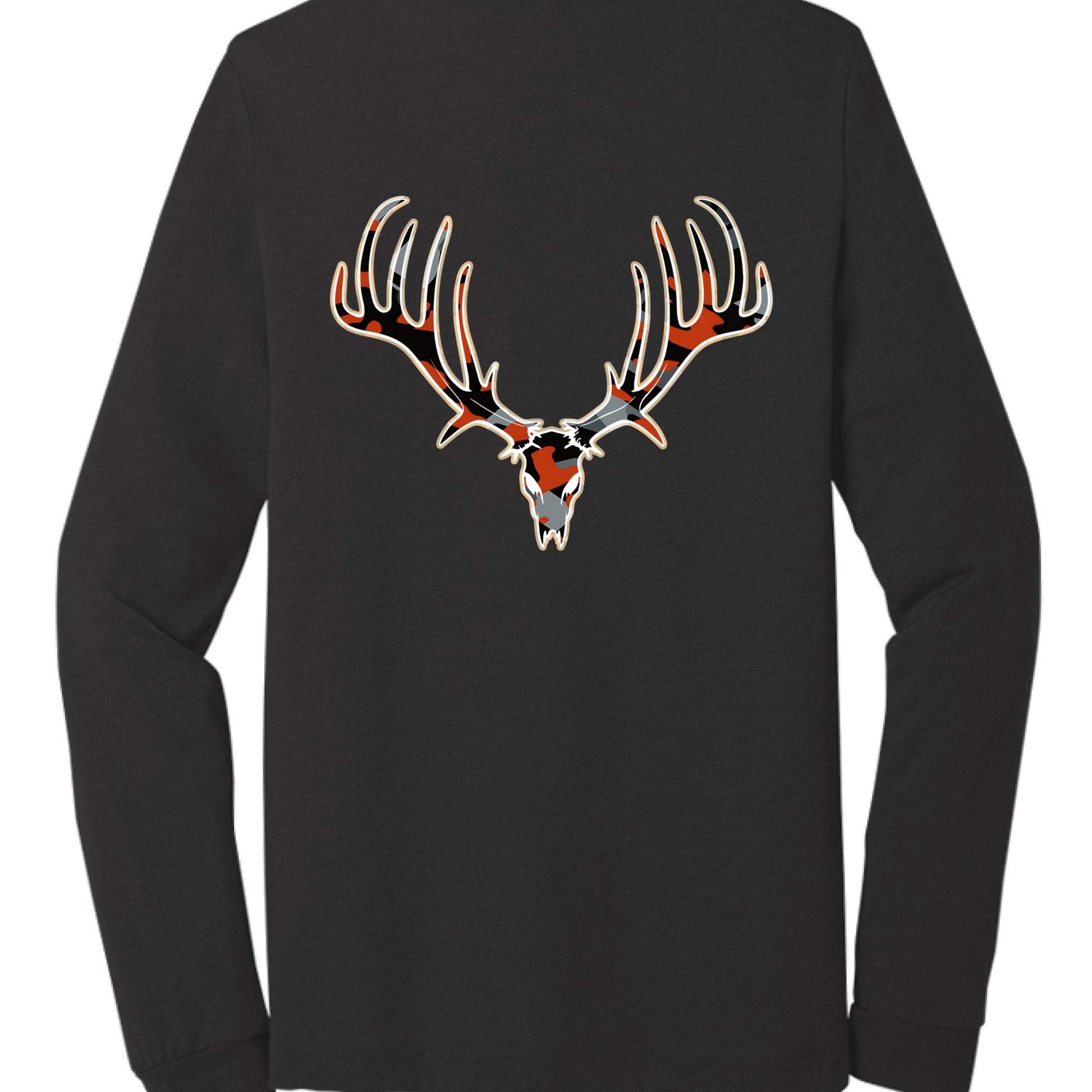 Black Heather Triblend - BACK