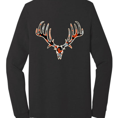 Black Heather Triblend - BACK