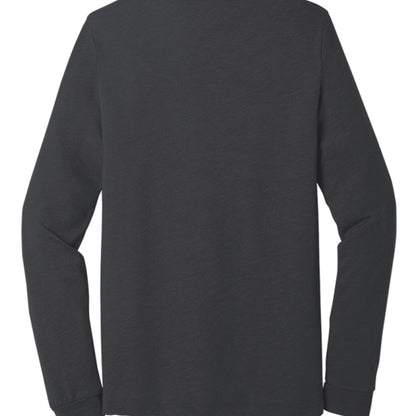 Solid Dark Grey Triblend - BACK