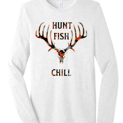 Solid White Triblend - FRONT