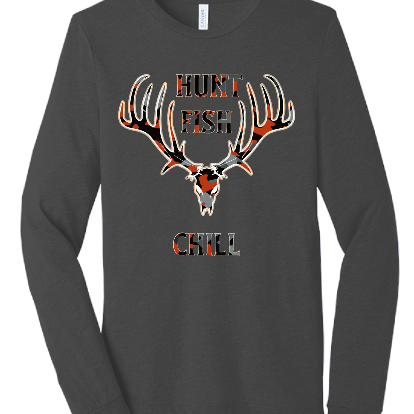 Charcoal Black Triblend - FRONT