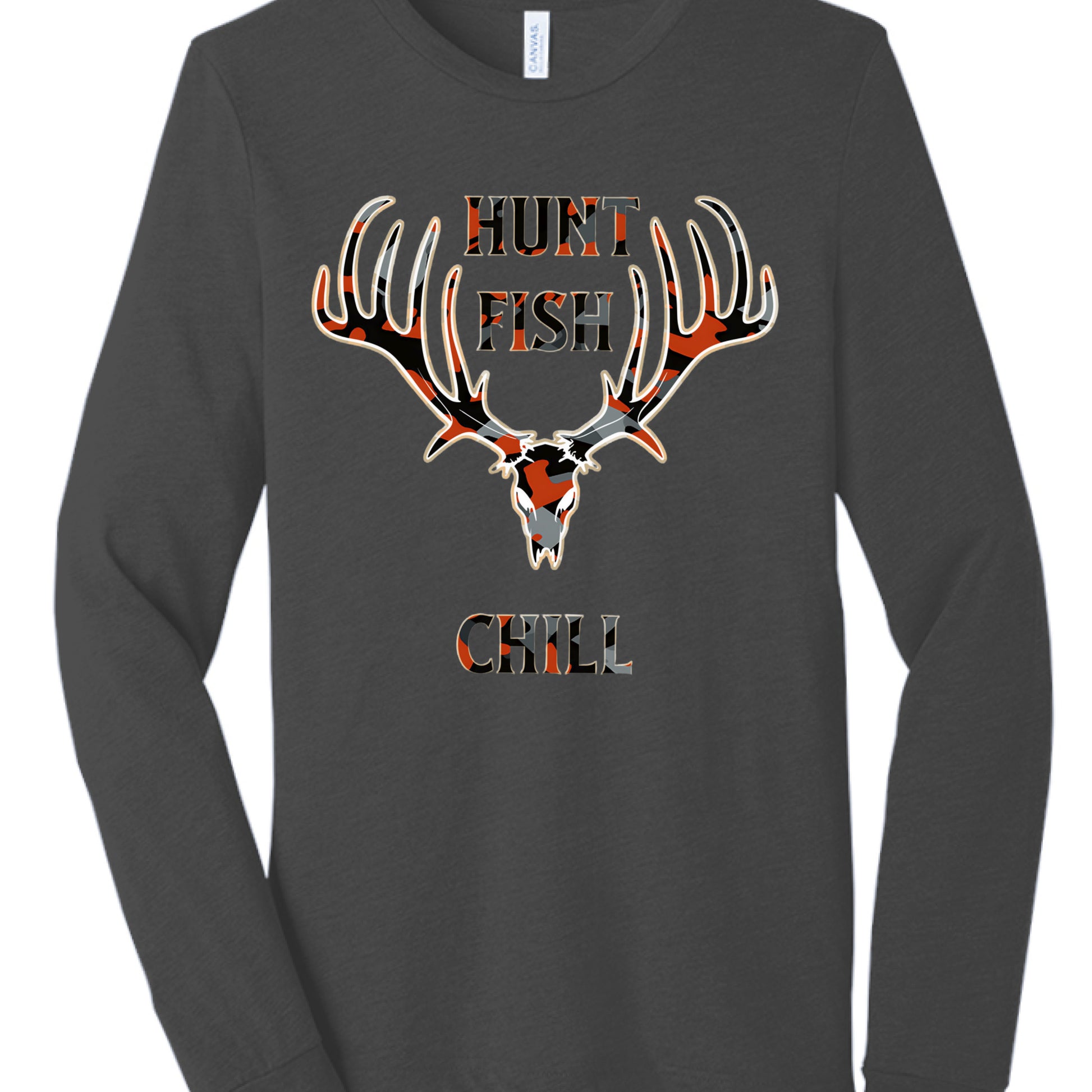 Charcoal Black Triblend - FRONT