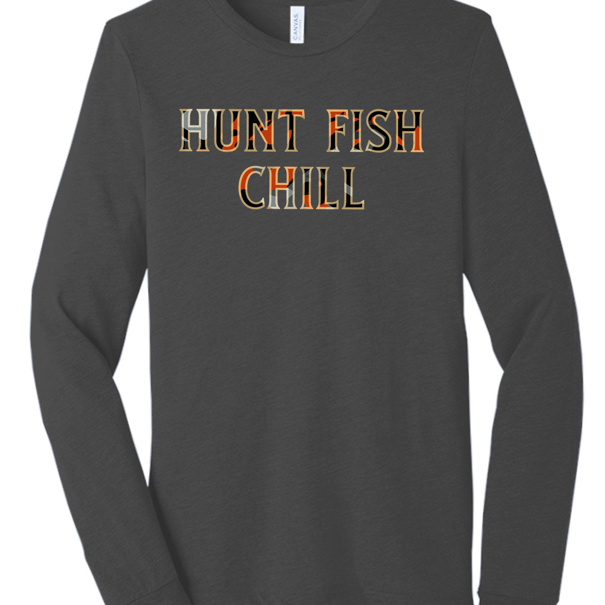 Charcoal Black Triblend - FRONT