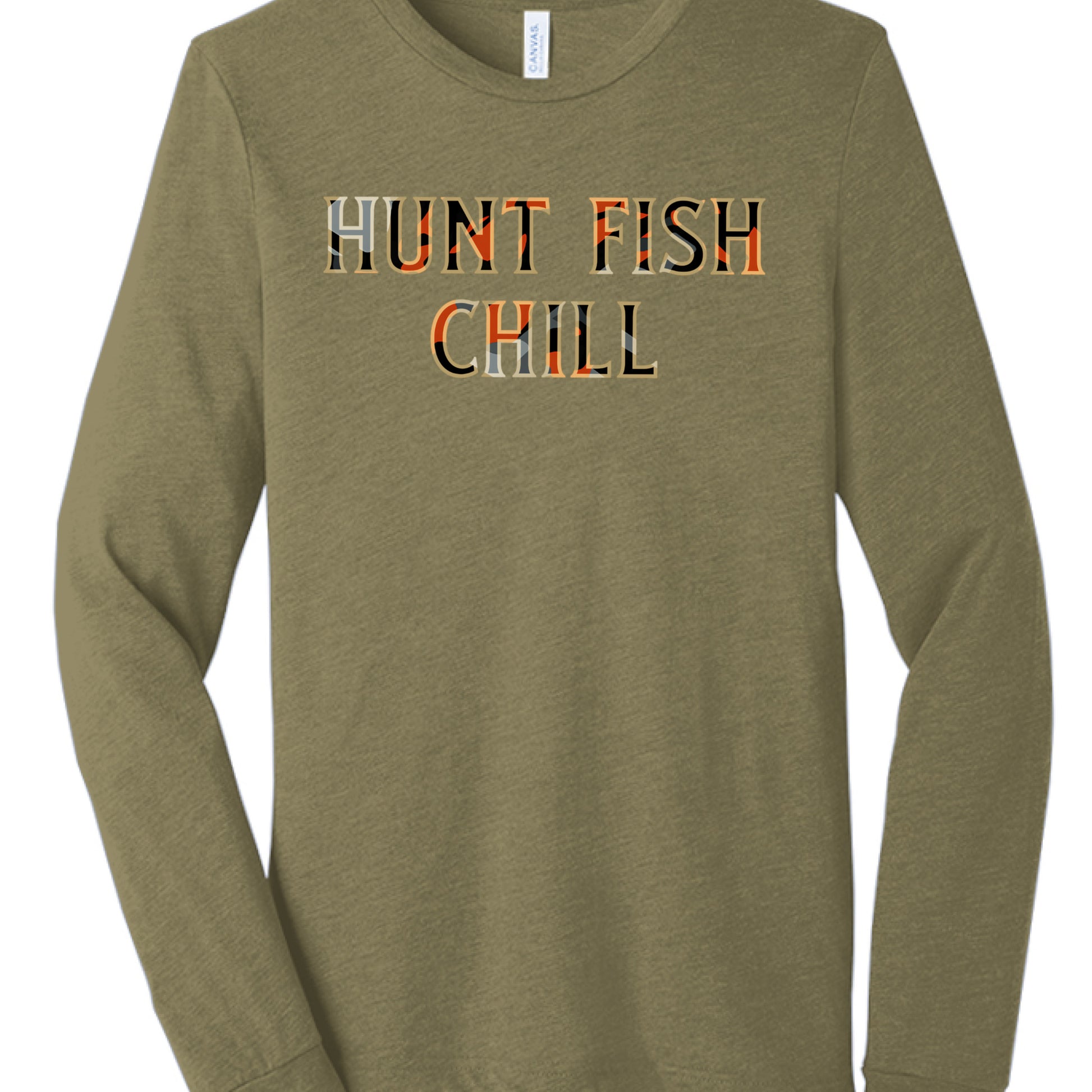 Olive Triblend - FRONT