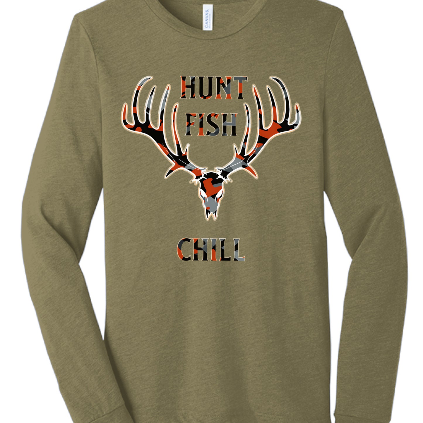 Olive Triblend - FRONT