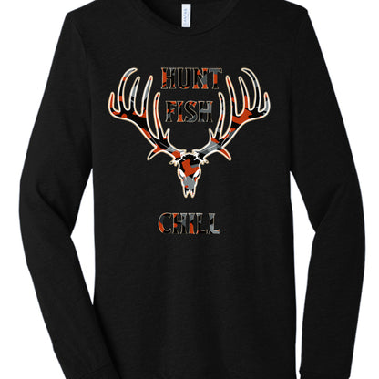 Solid Black Triblend - FRONT