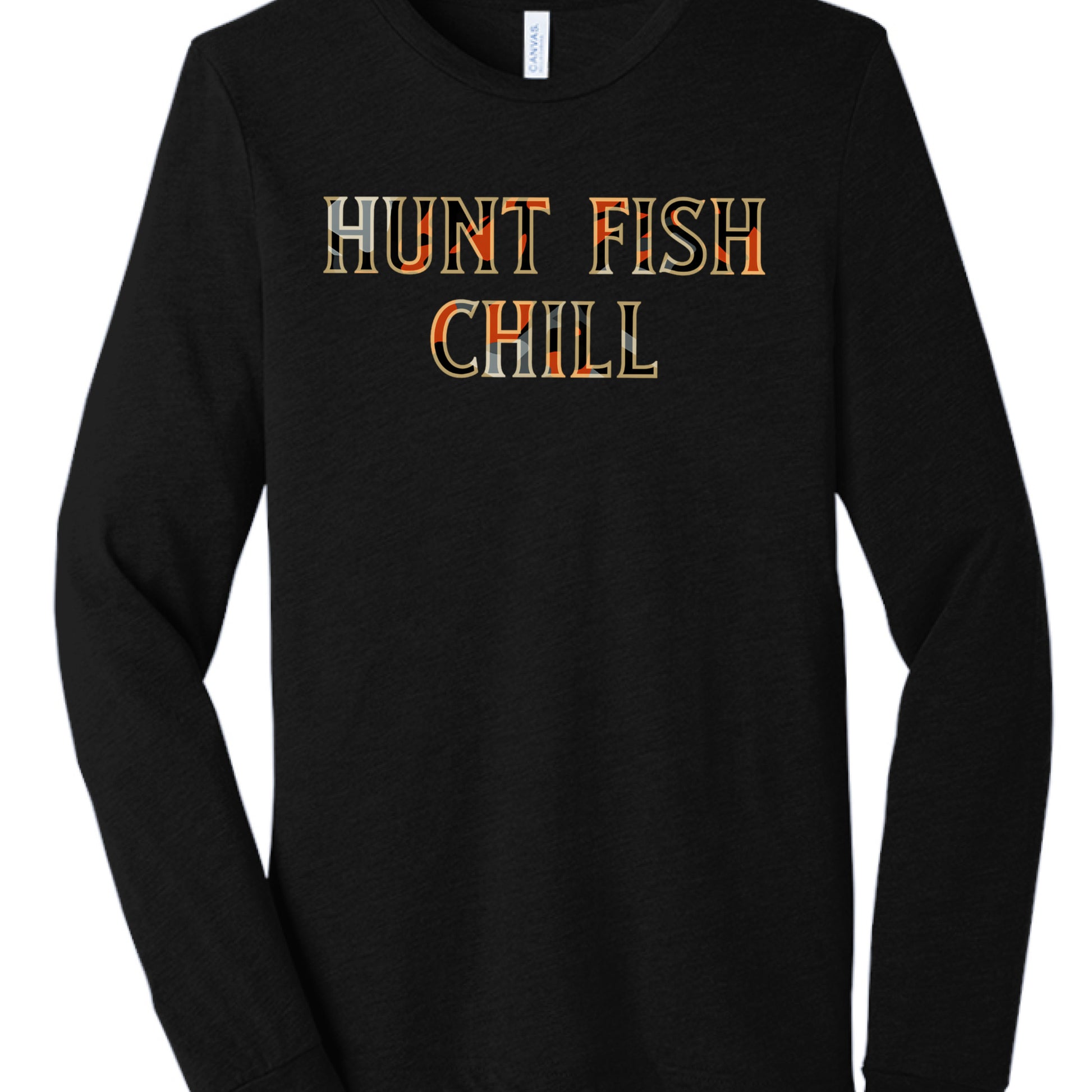 Solid Black Triblend - FRONT