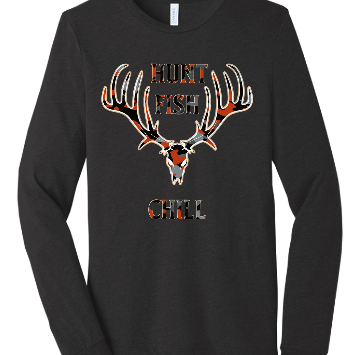 Black Heather Triblend - FRONT