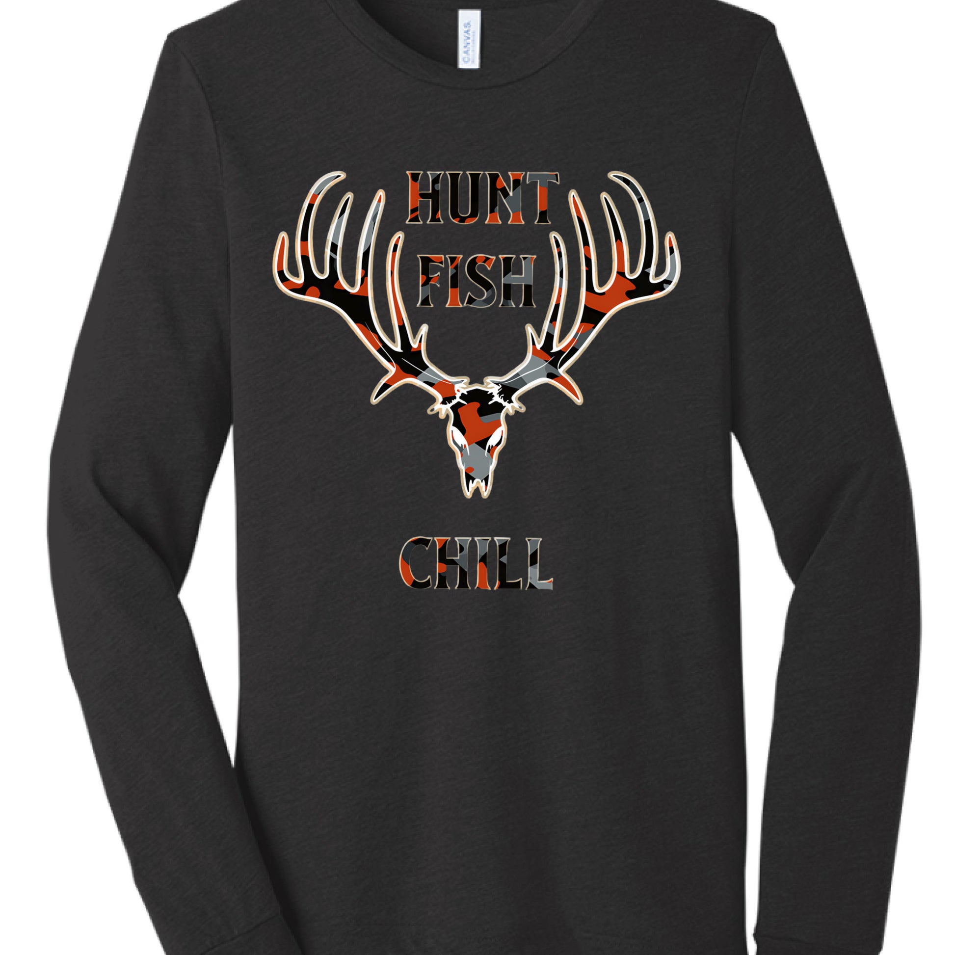 Black Heather Triblend - FRONT