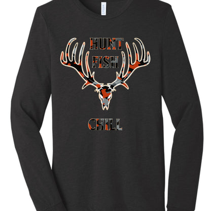 Black Heather Triblend - FRONT