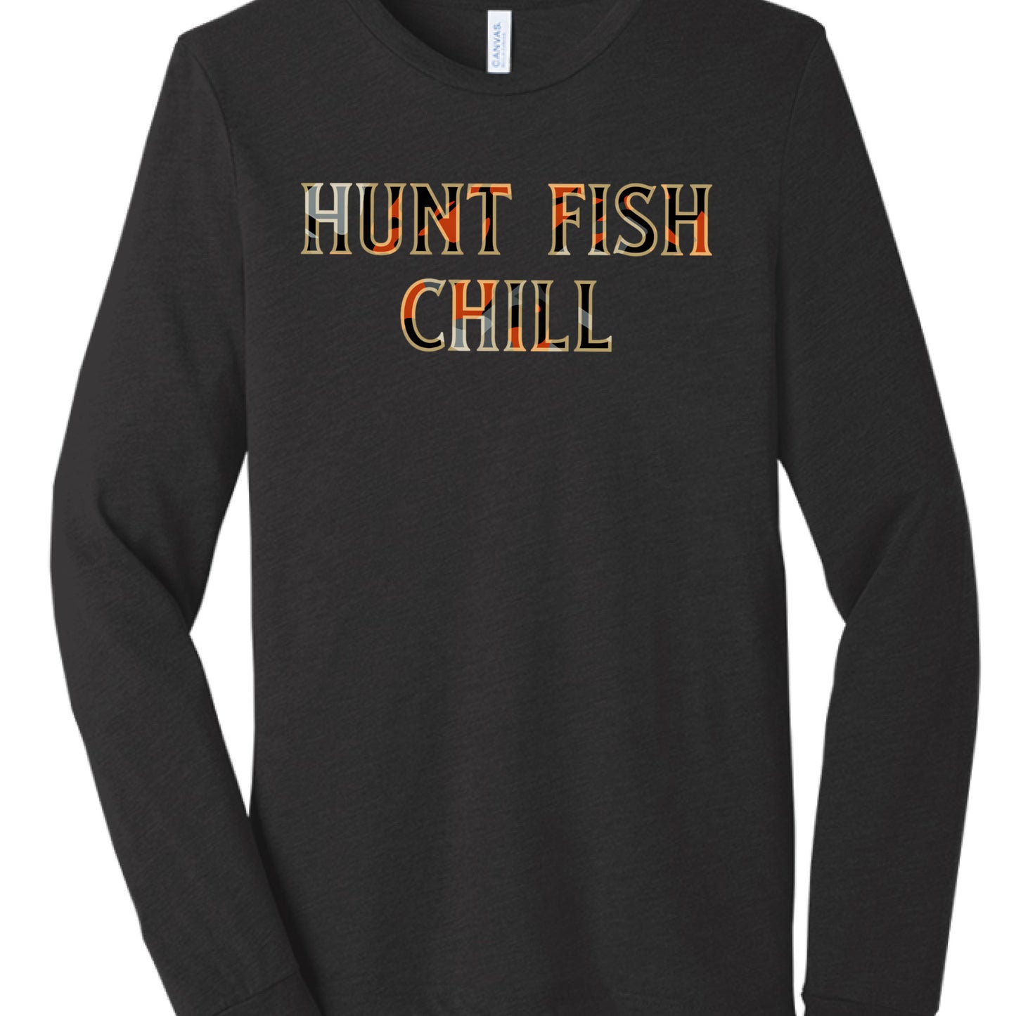 Black Heather Triblend - FRONT