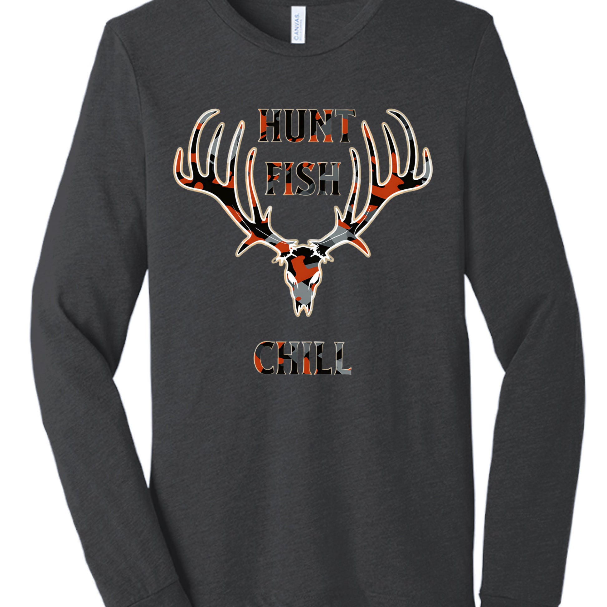 Solid Dark Grey Triblend - FRONT