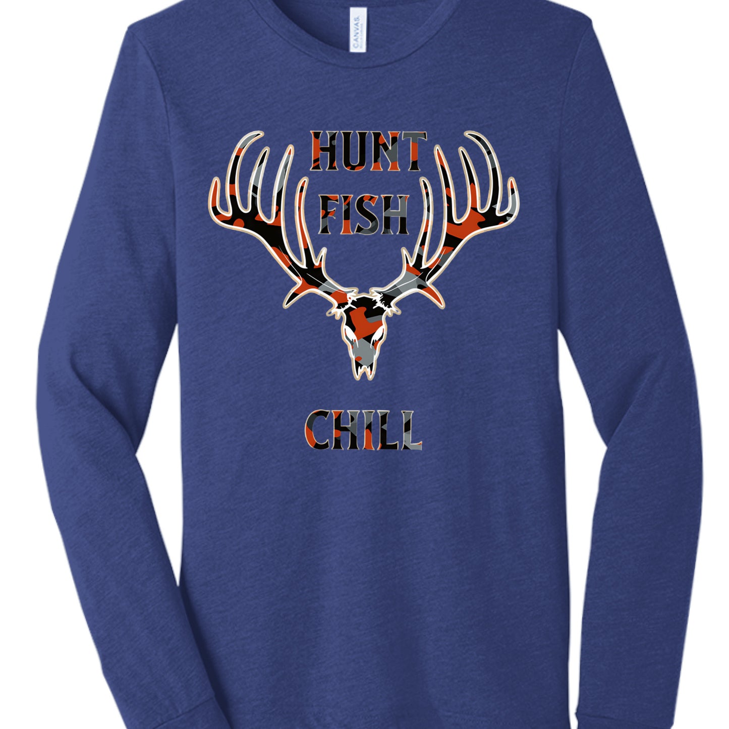 Navy Triblend - FRONT