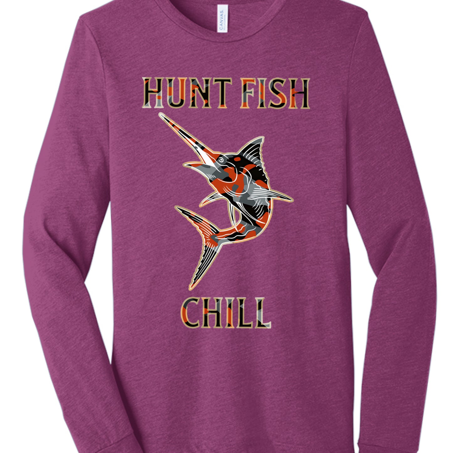 Maroon Triblend - FRONT