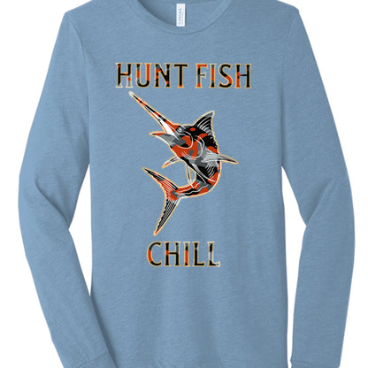 Denim Triblend - FRONT