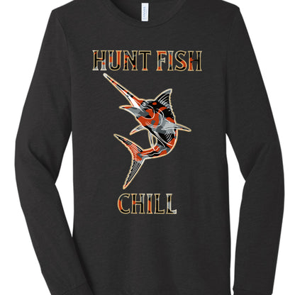 Black Heather Triblend - FRONT