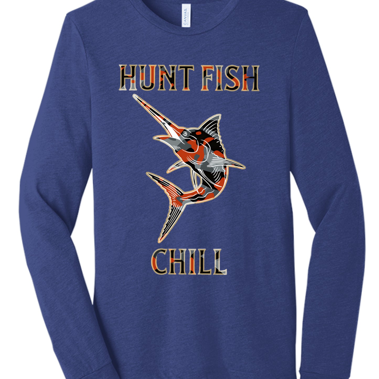 Navy Triblend - FRONT