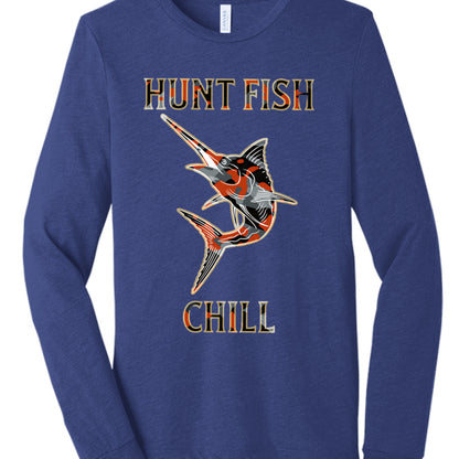 Navy Triblend - FRONT