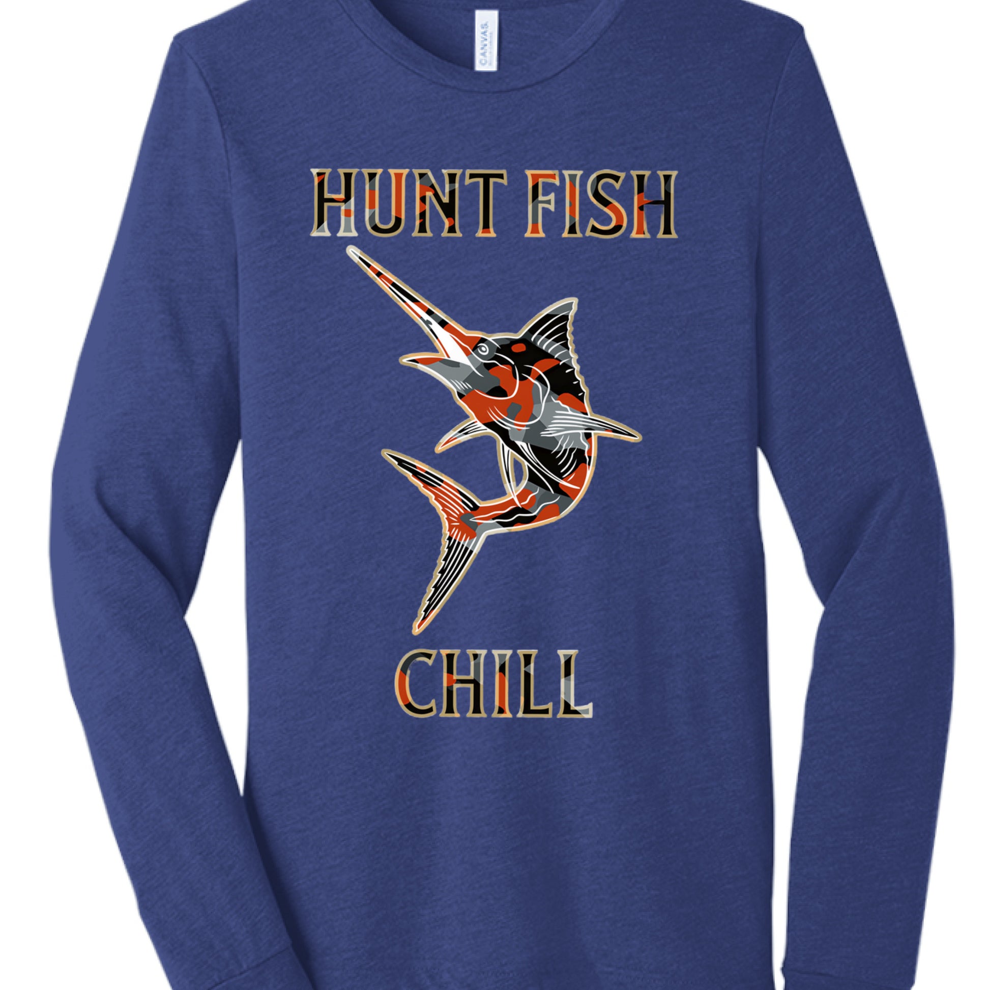 Navy Triblend - FRONT