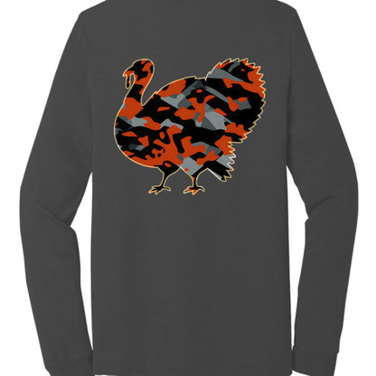 Charcoal Black Triblend - BACK