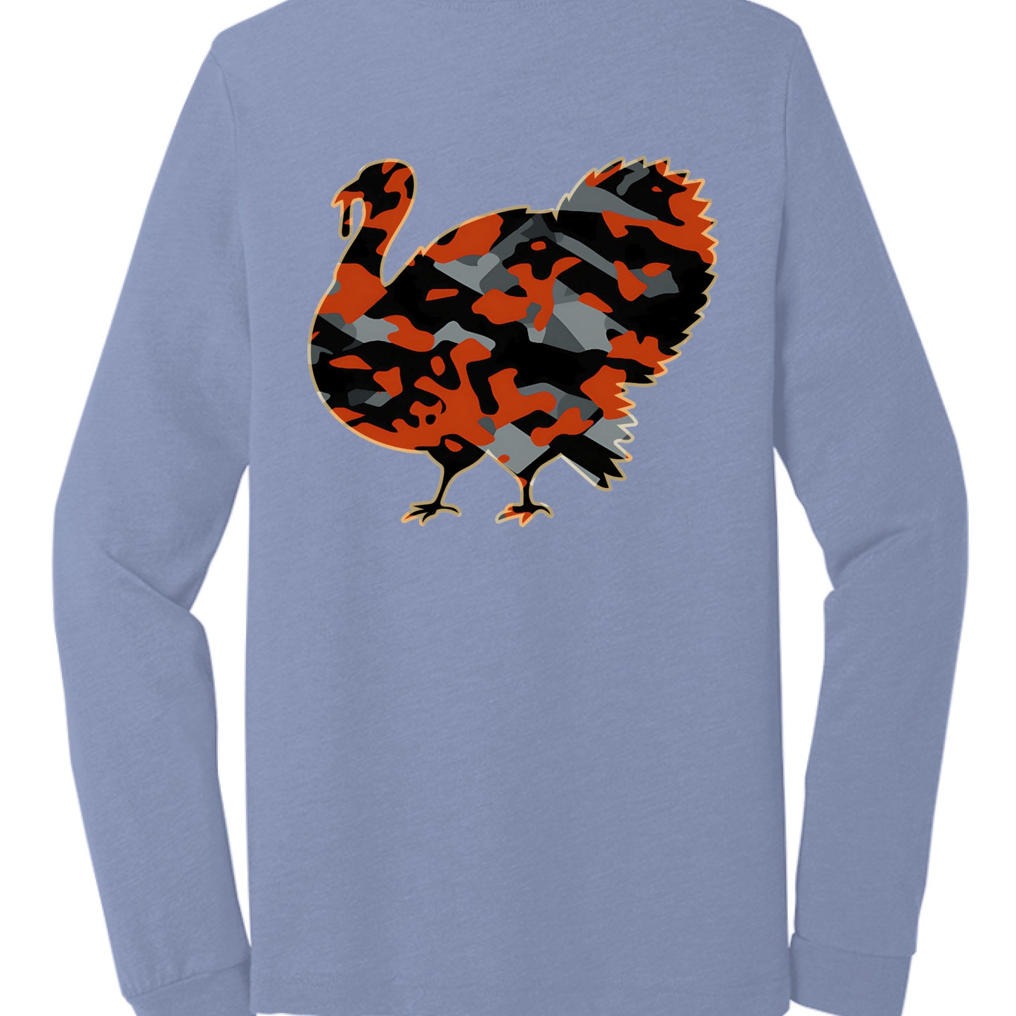 Blue Triblend - BACK