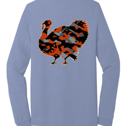 Blue Triblend - BACK