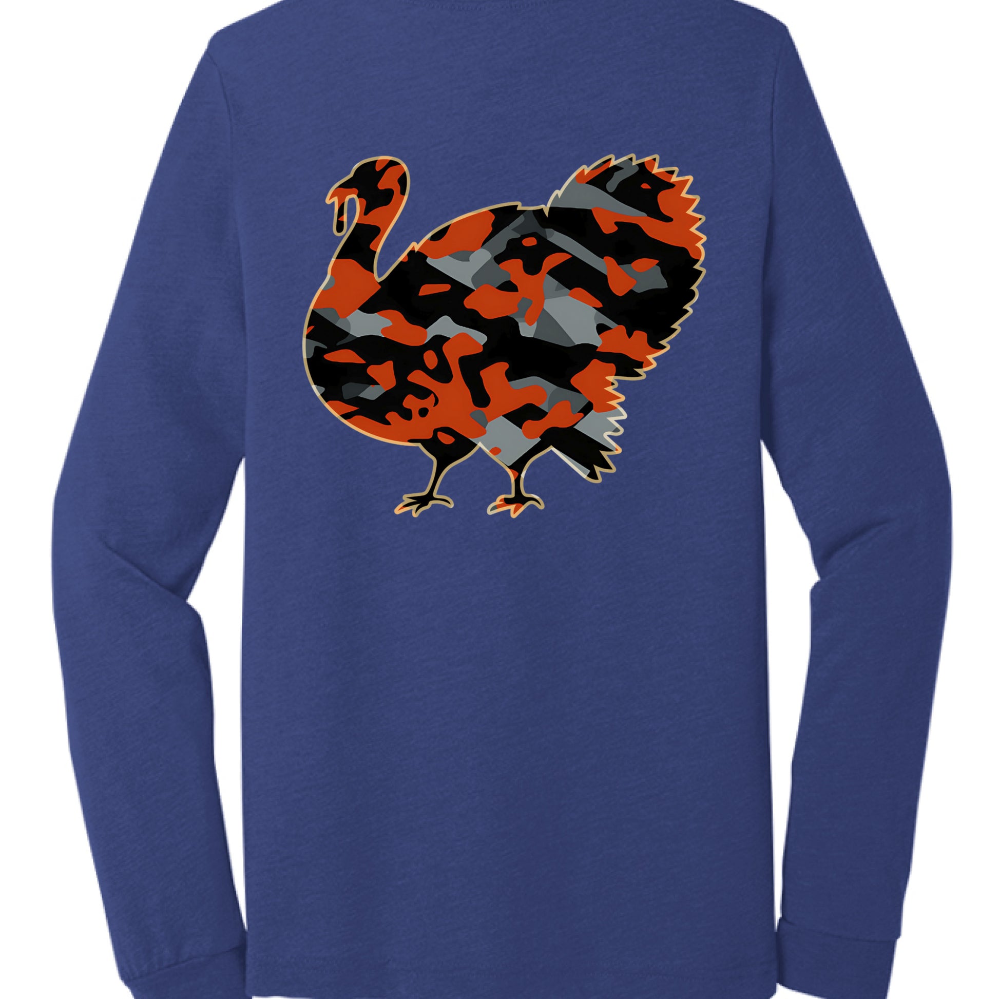 Navy Triblend - BACK