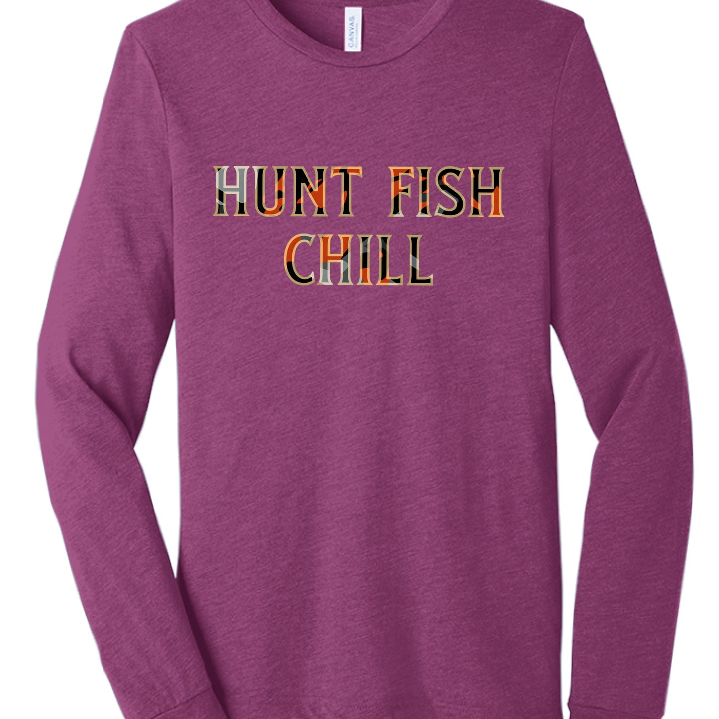 Maroon Triblend - FRONT