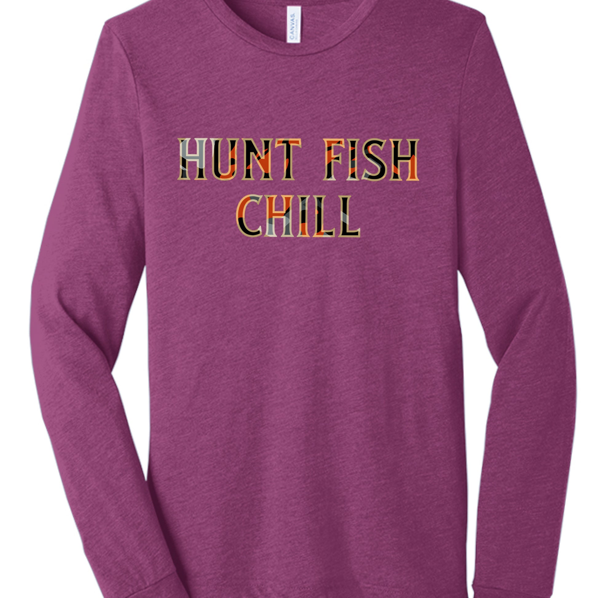 Maroon Triblend - FRONT