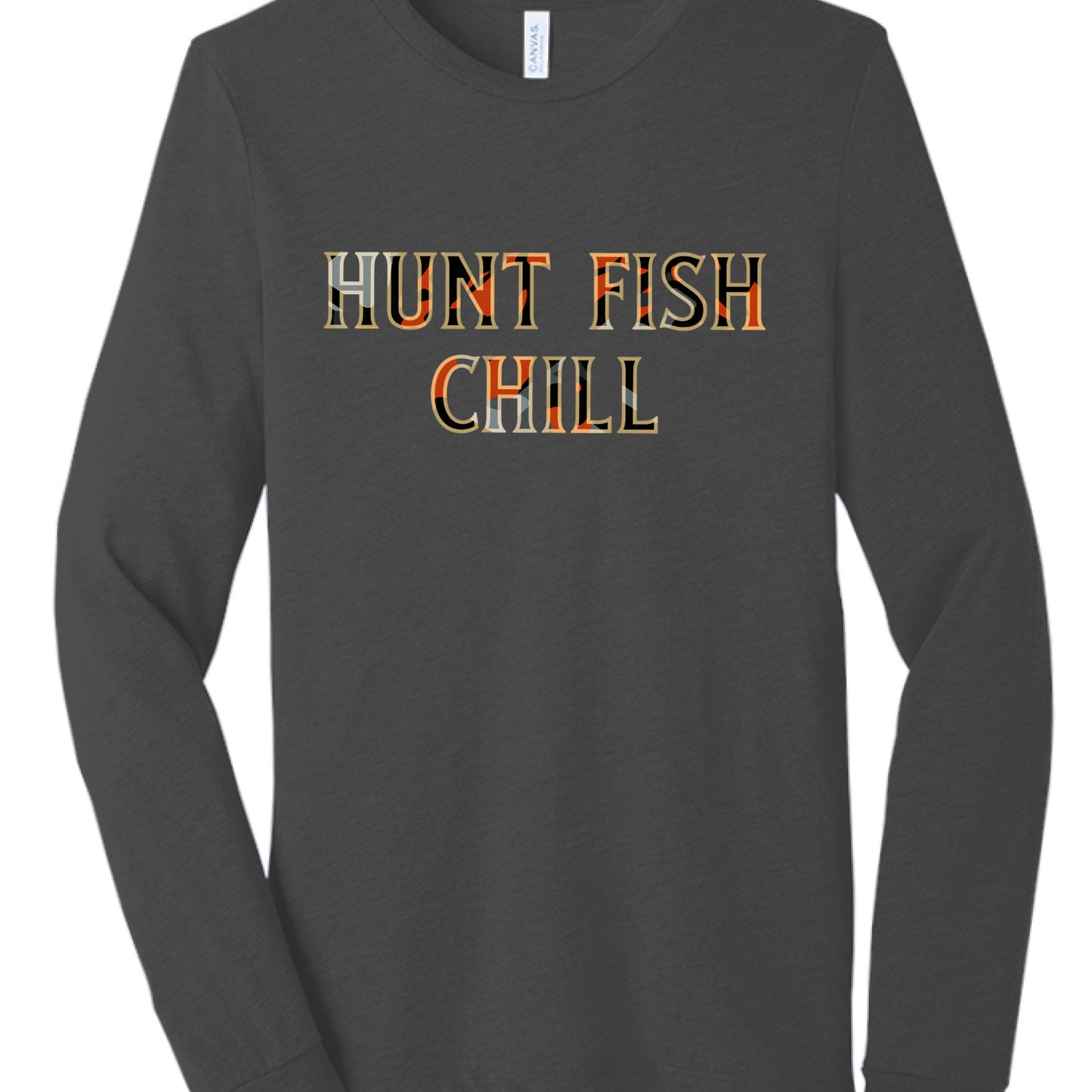 Charcoal Black Triblend - FRONT