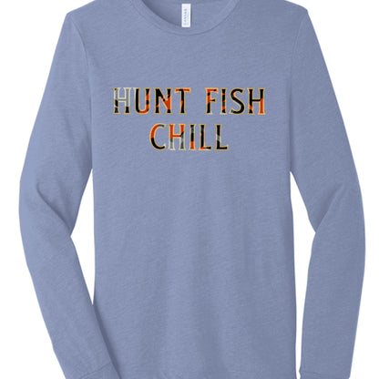 Blue Triblend - FRONT