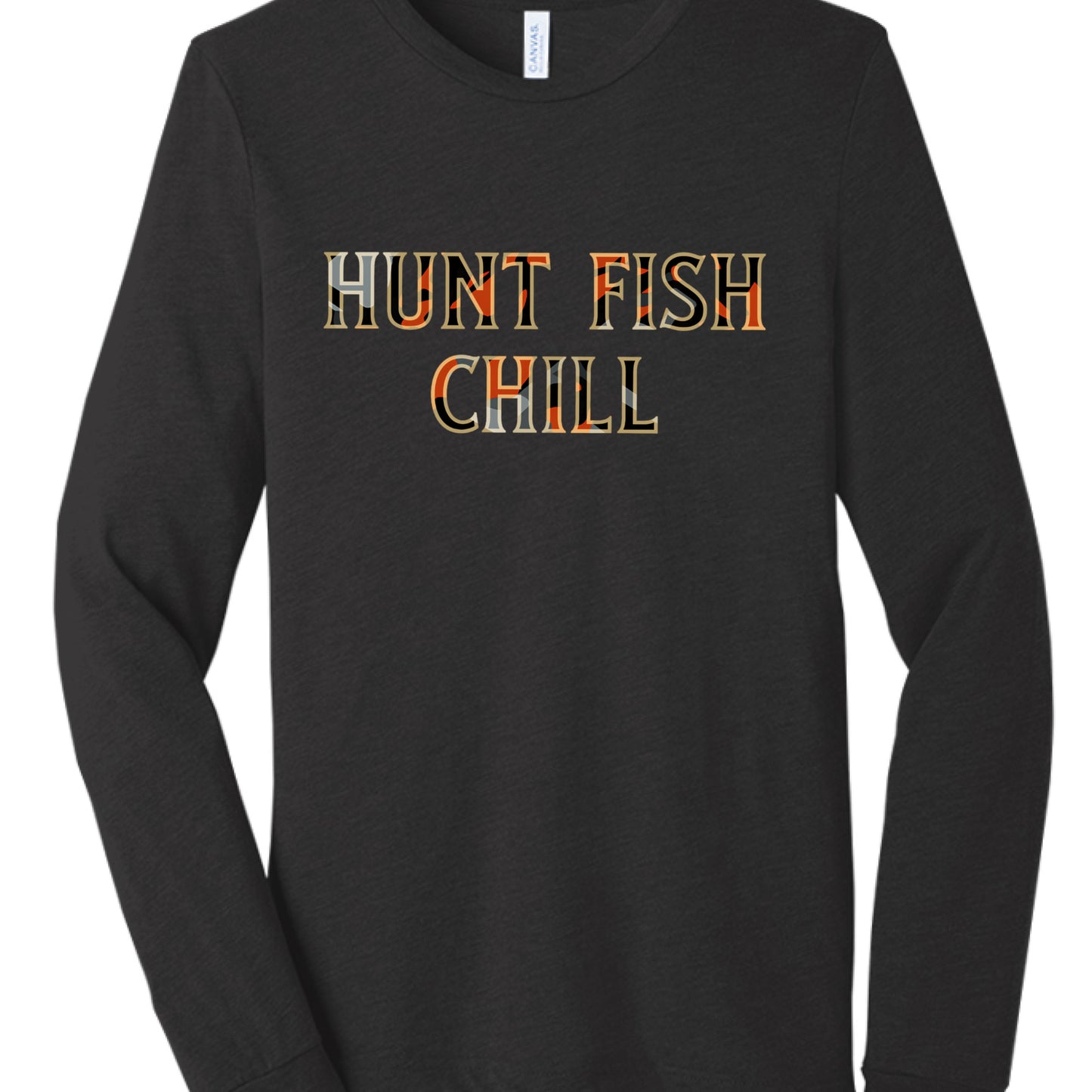 Black Heather Triblend - FRONT