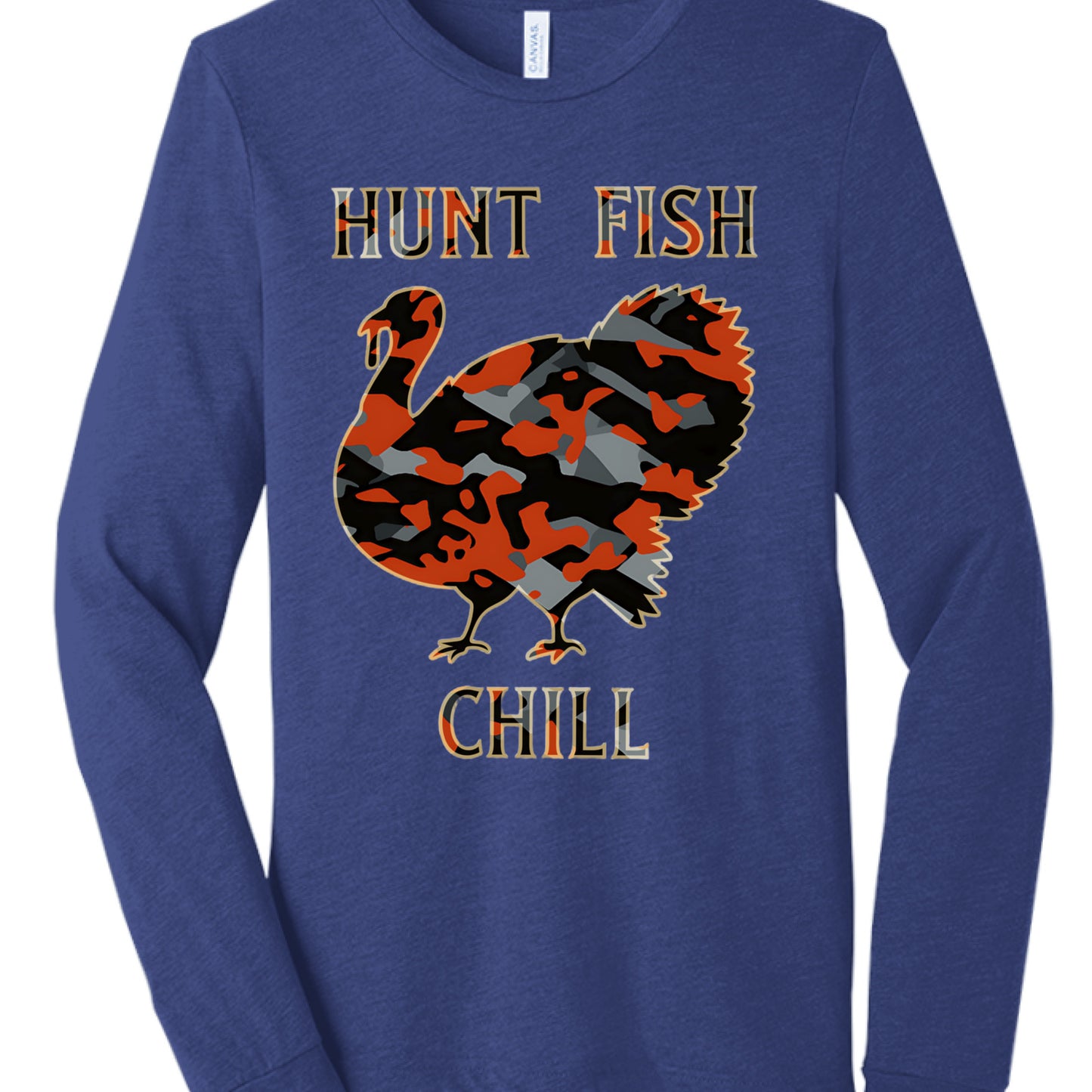 Navy Triblend - FRONT