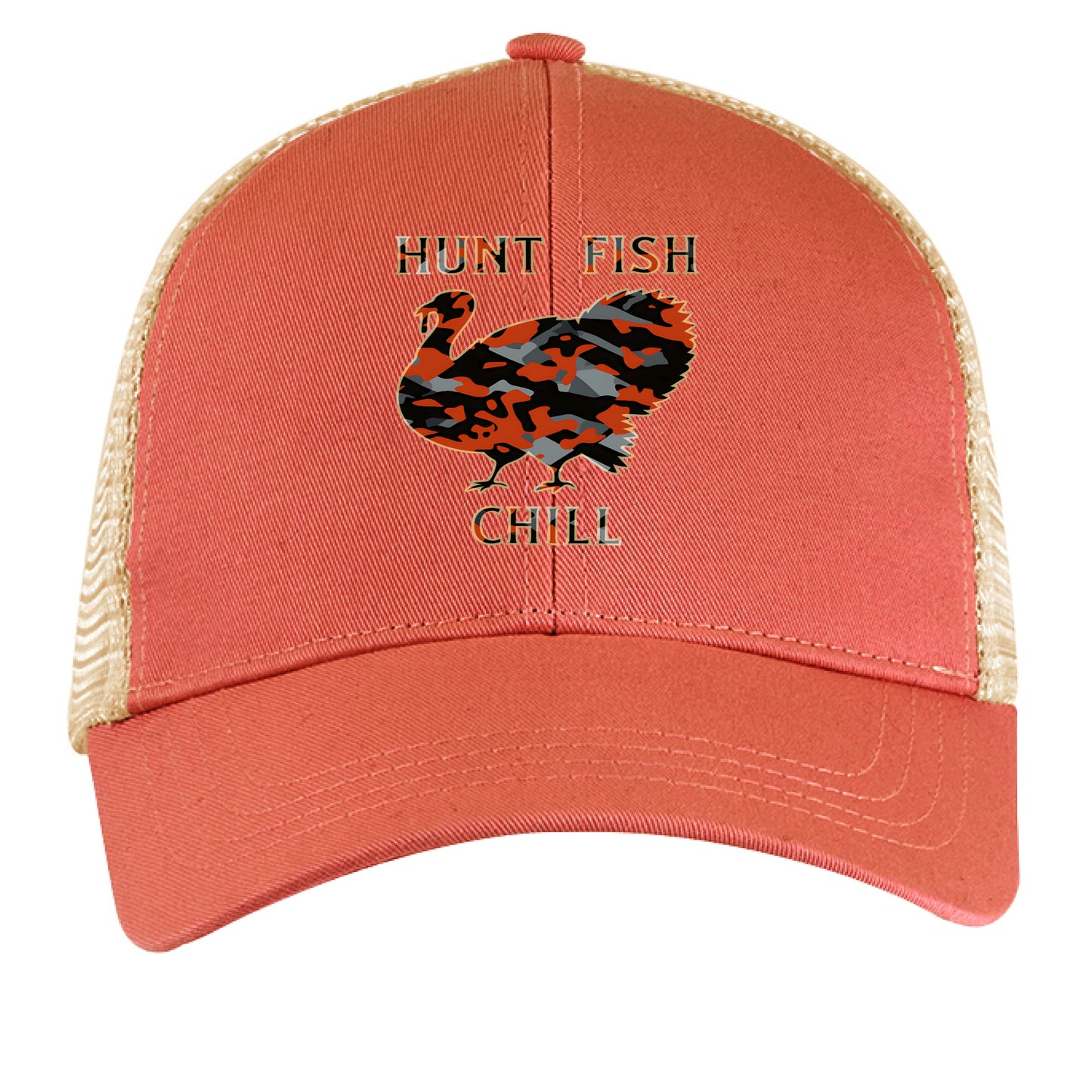 ORNGE POPPY / OYSTER - FRONT