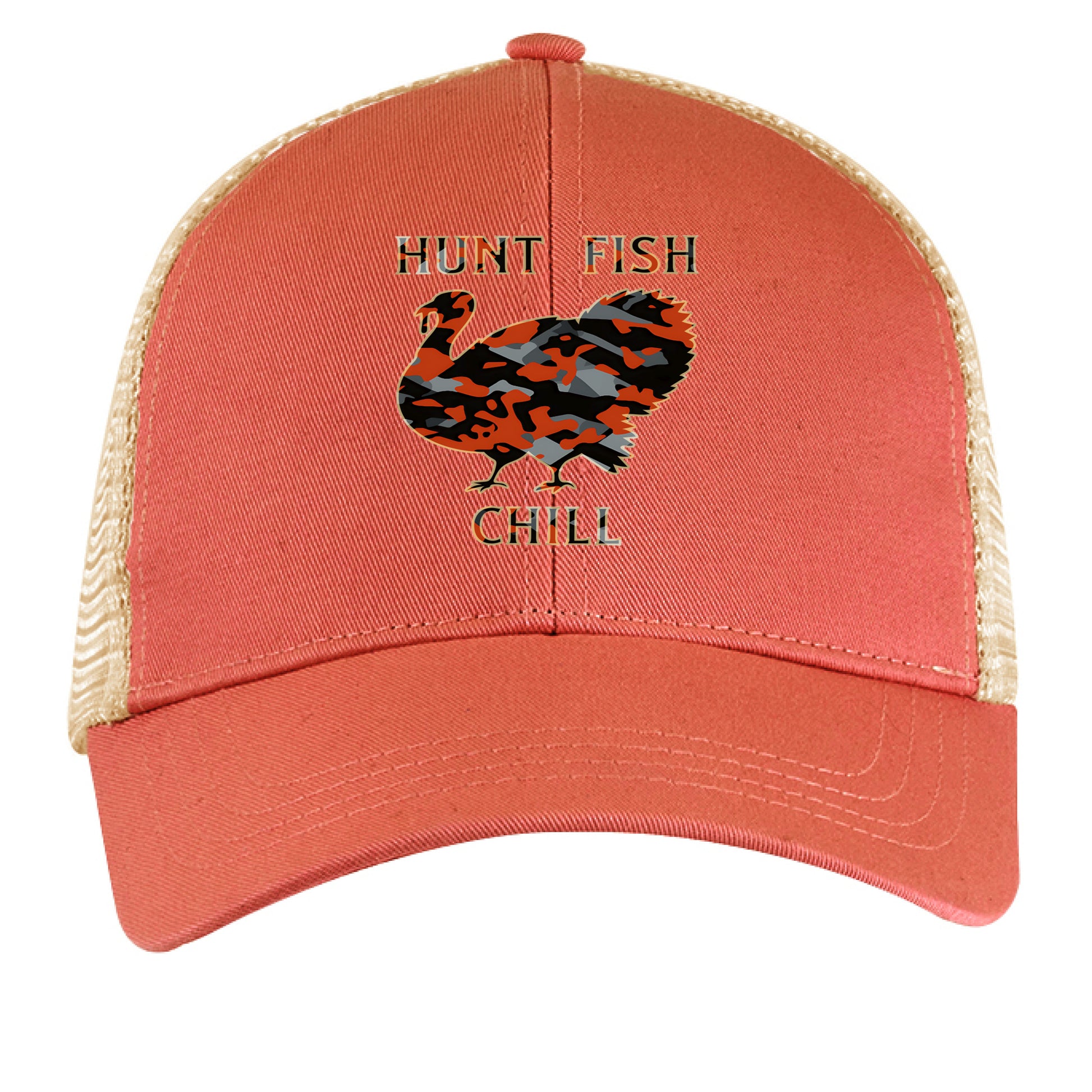 ORNGE POPPY / OYSTER - FRONT