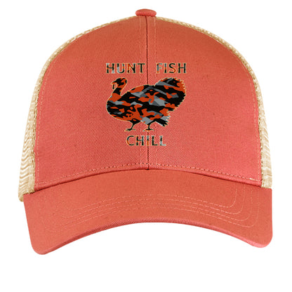 ORNGE POPPY / OYSTER - FRONT