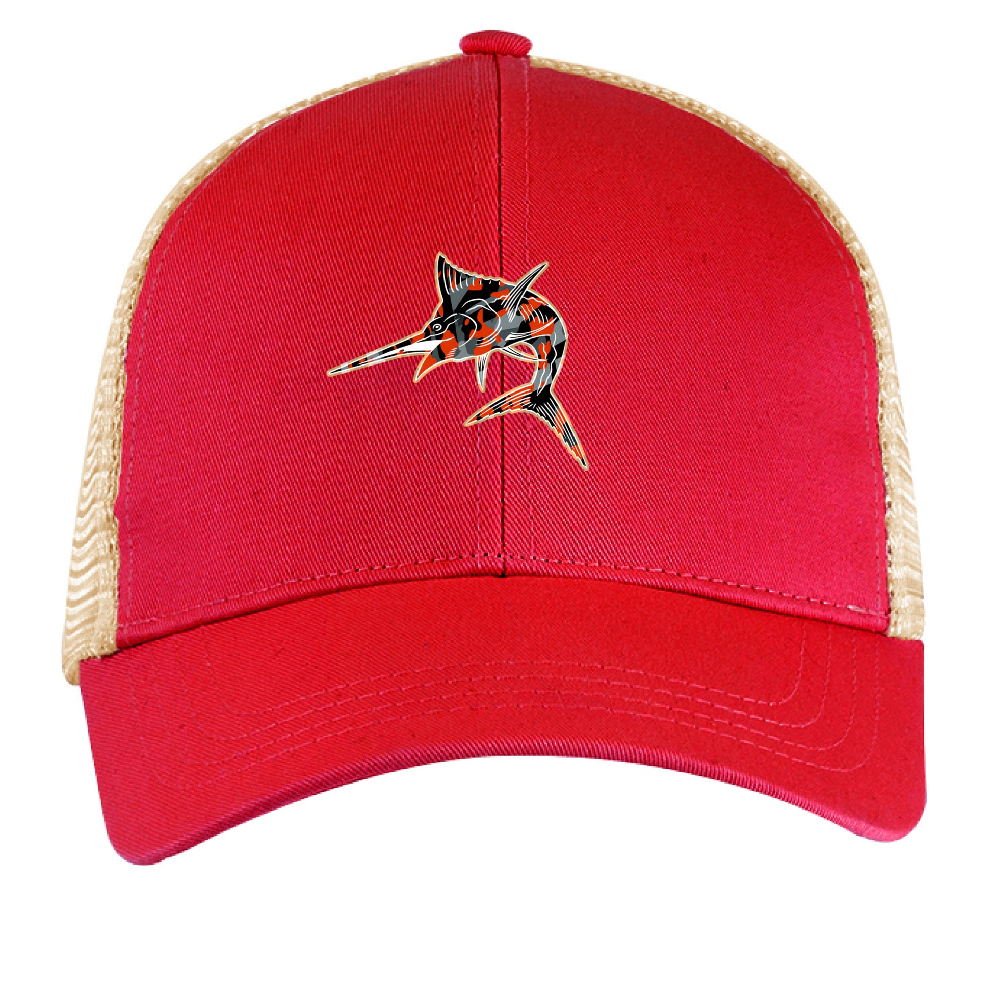 RED / OYSTER - FRONT