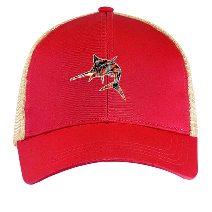 RED / OYSTER - FRONT