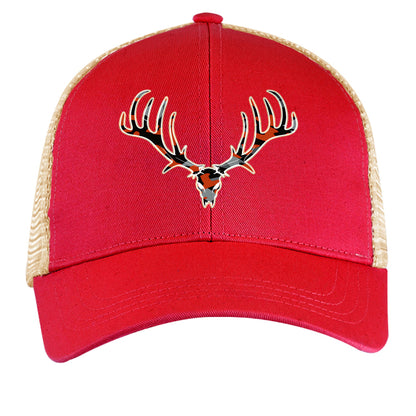 RED / OYSTER - FRONT