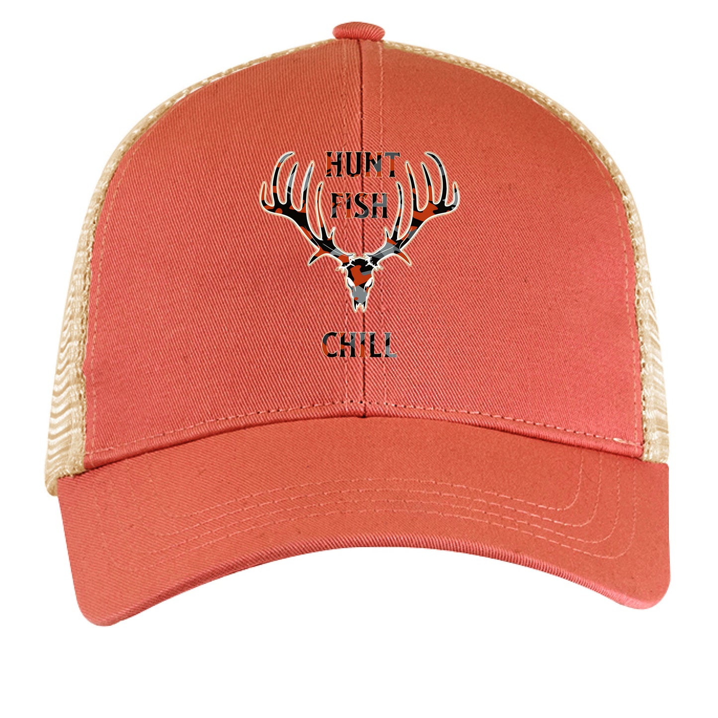 ORNGE POPPY / OYSTER - FRONT