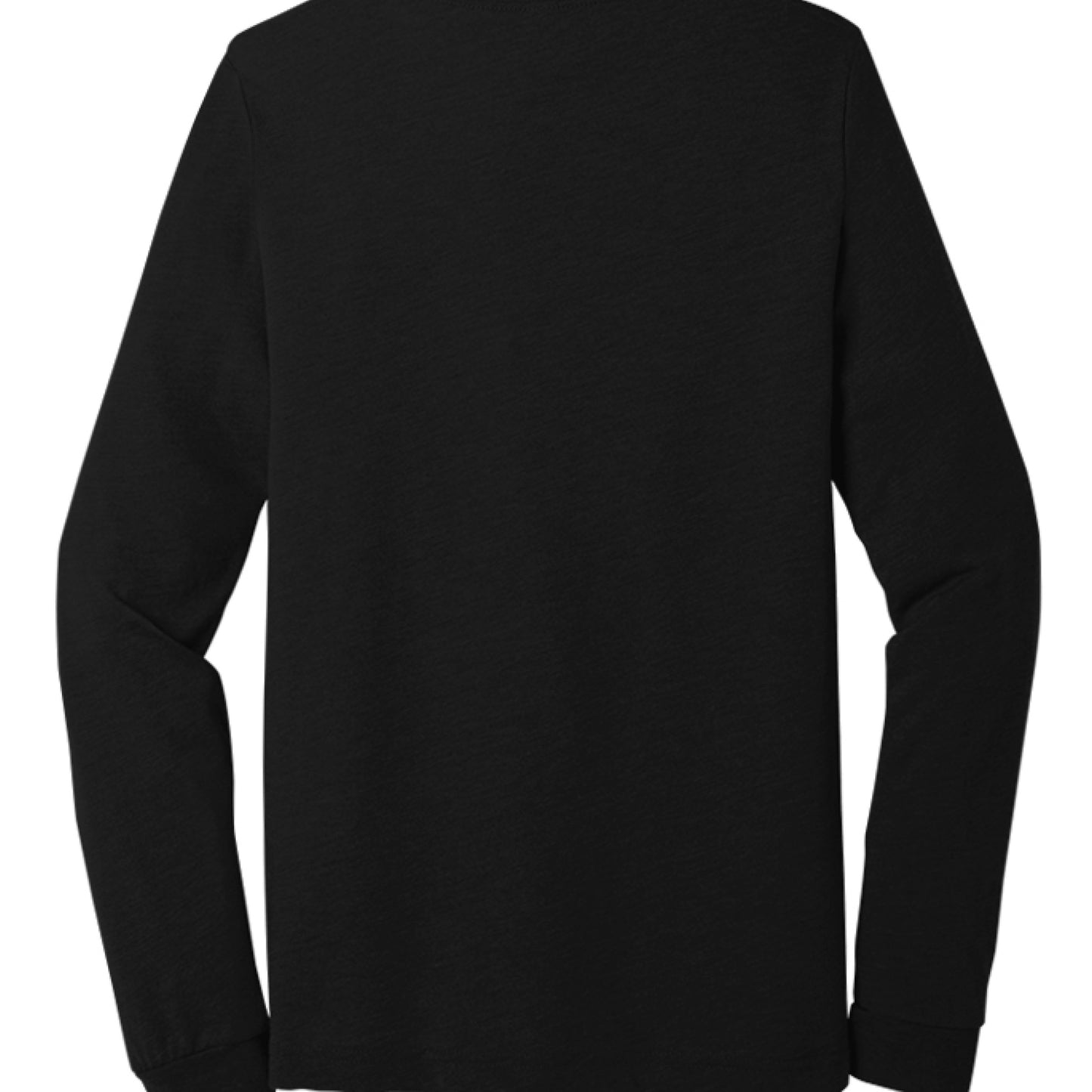 Solid Black Triblend - BACK