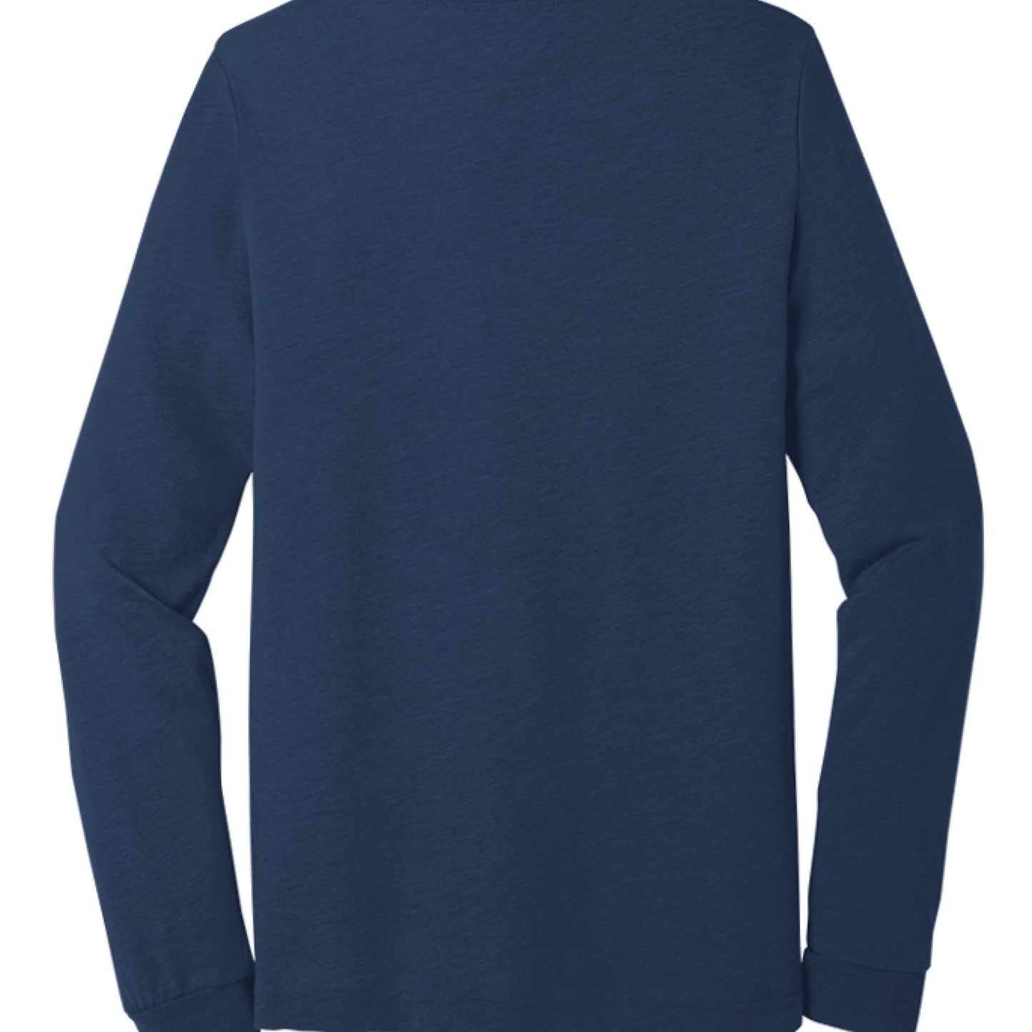 Solid Navy Triblend - BACK