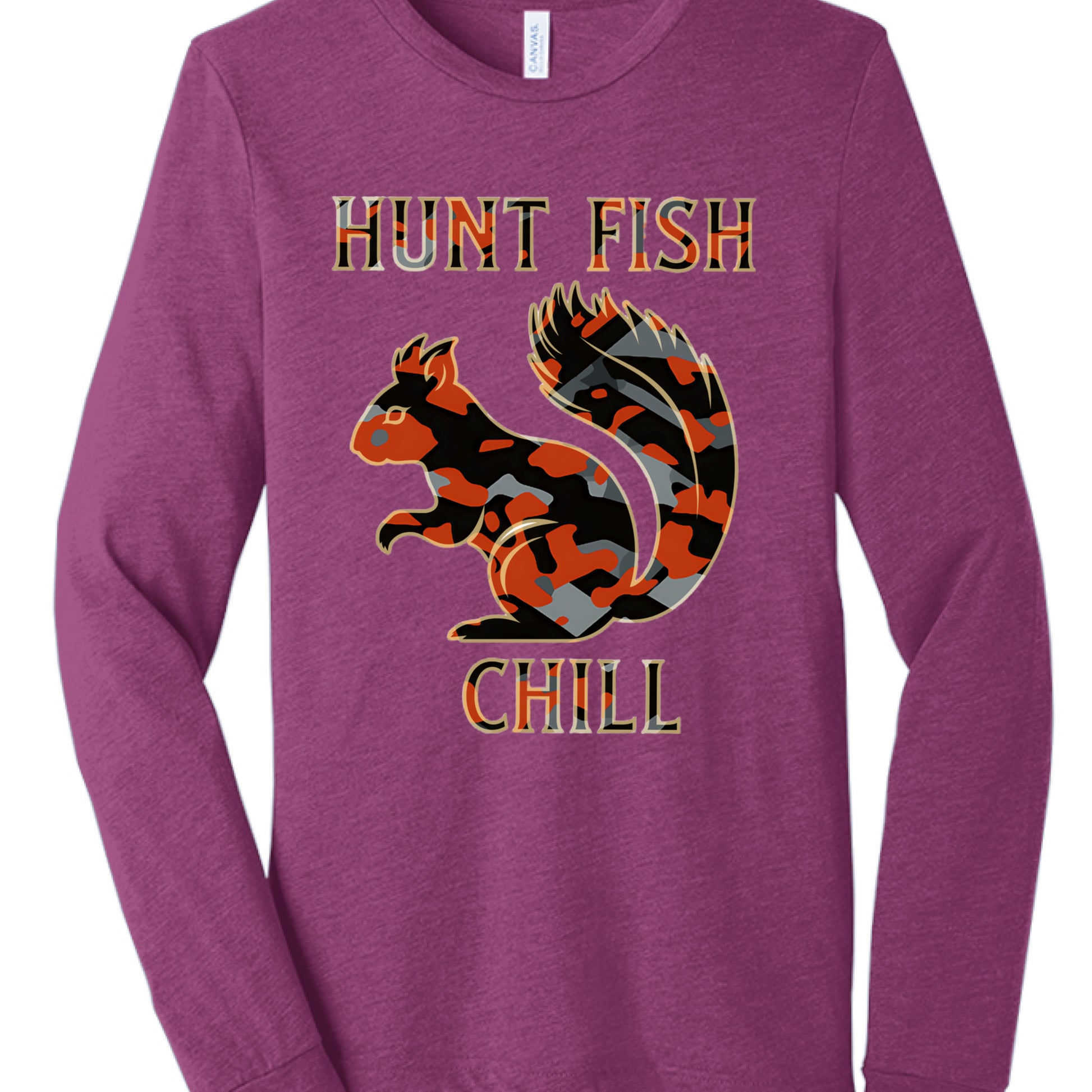 Maroon Triblend - FRONT