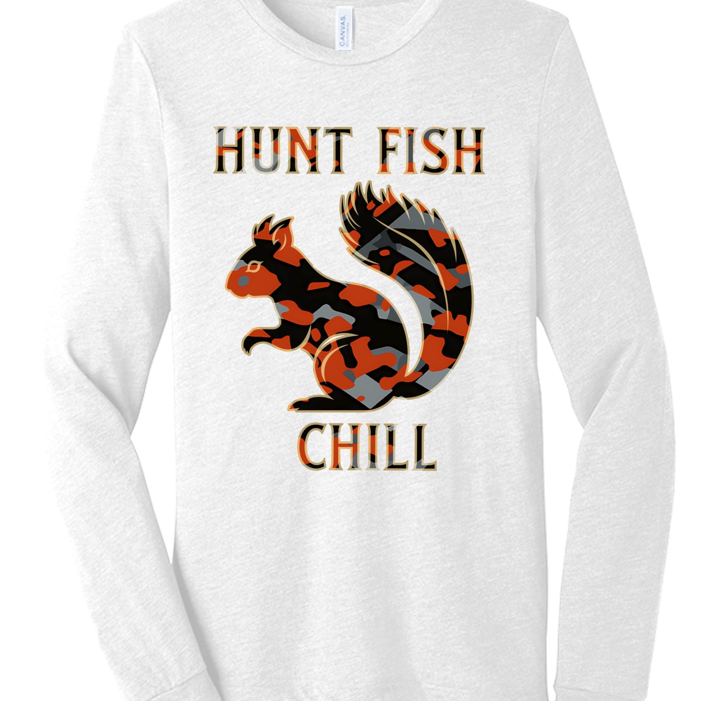 Solid White Triblend - FRONT